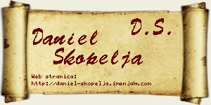 Daniel Škopelja vizit kartica